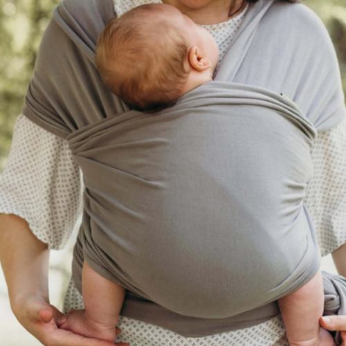 Boba Baby Wrap Carrier (Grey) | Shop Boba Baby Wrap Carrier – Boba Inc.