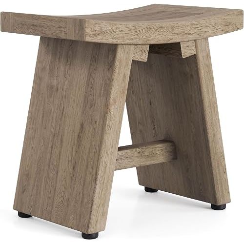 13" Asia Mist-Shield Teak Bench