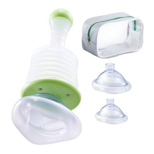 UIMOSO Choking Rescue Device, Portable Airway Clear Anti Choking Suction Device with 3 Multi-size Masks and 1 Storage Bag