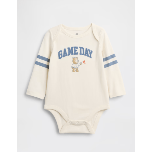 Baby First Favorites Bodysuit - White Bear