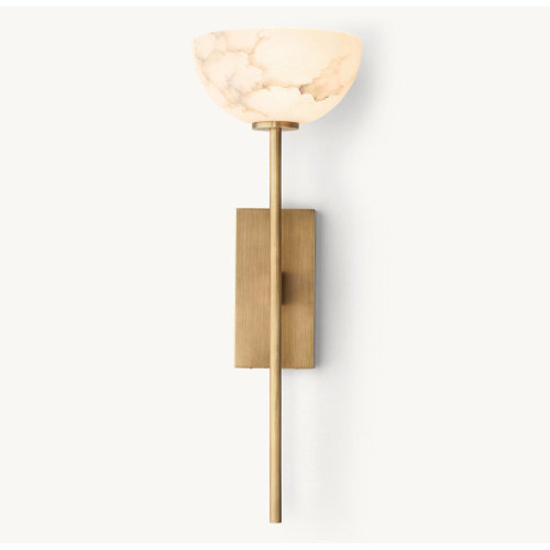 Alara Alabaster Sconce | RH Baby & Child
