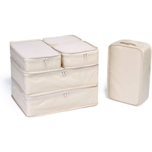 JJ POWER Travel Packing Cubes, Luggage Organizers with Shoe Bag