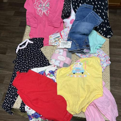 Baby girl bundle. What you see in the picture is...