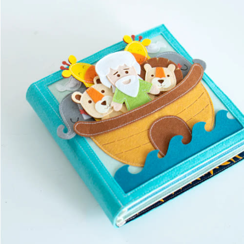 Bible Stories Quiet Book | Toddler Busy Book | Little Cloudy