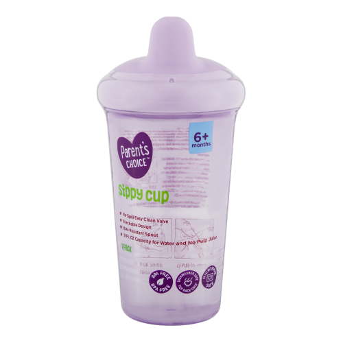 Parent's Choice Hard Spout Sippy Cup, 9 fl oz, 6 Months+, Purple Color