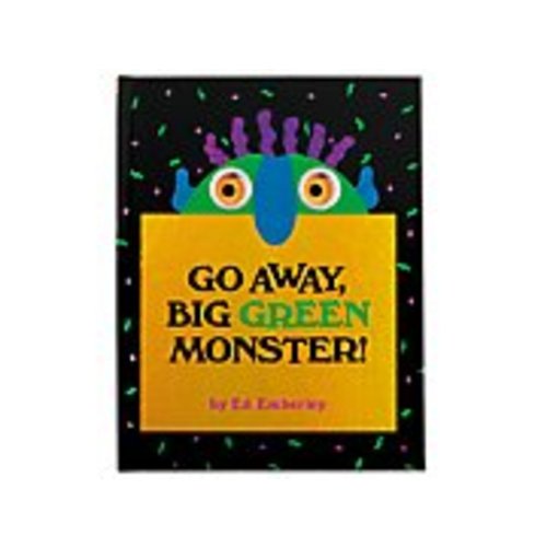 Go Away, Big Green Monster! Hardcover Book