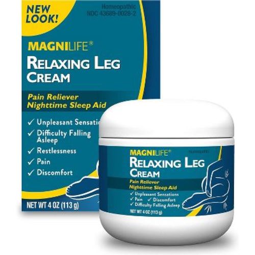 MagniLife Relaxing Leg Cream for Moisturizing and Comforting Leg Care Routine, 4 oz