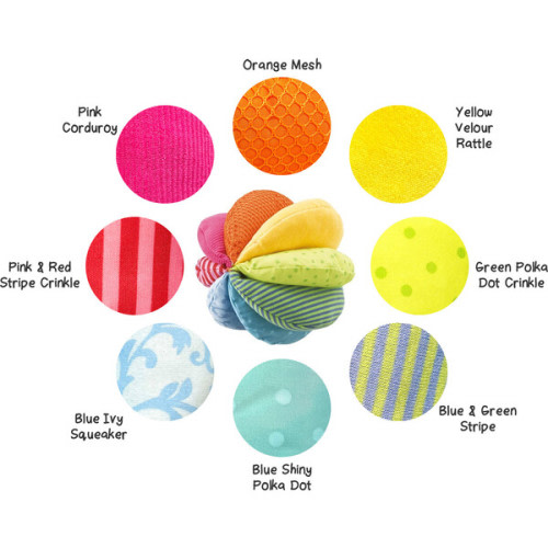 Rainbow Fabric Baby Ball - HABA | Maisonette