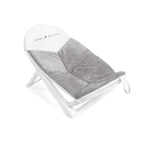 Cushy Nest Cloud Premium Infant Bather - Grey/White - Baby Delight, Inc