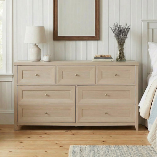 Ebern Designs Cleckheat 60'' W 7-Drawer Dresser | Wayfair