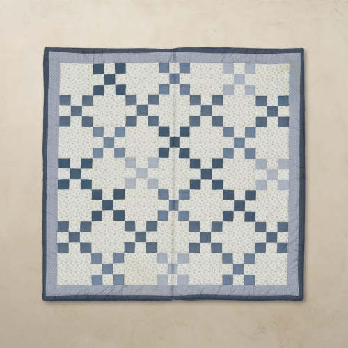 Organic Cotton Play Mat | Irish Chain