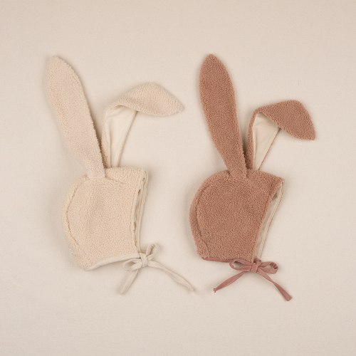 Boa Rabbit Bonnet - Peekaboo Toddler Hat