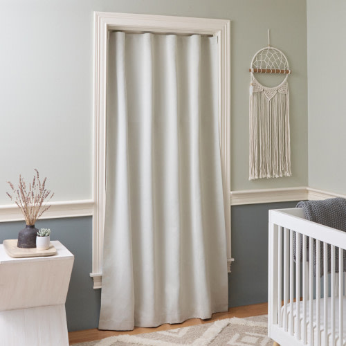 Ricardo Trading Portable Blackout Panel - Ivory, 52"W X 72"L, 1