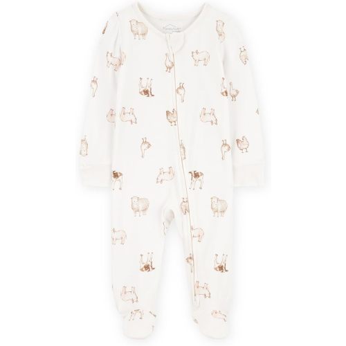 Carter's unisex-baby Purelysoft Sleep and Play Pajamas