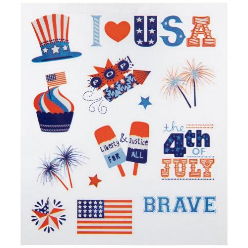 July 4th Stickers