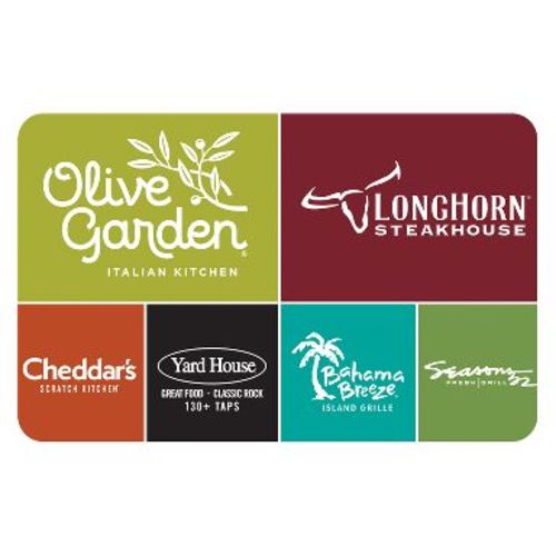 Darden Restaurants $25 (Email Delivery)