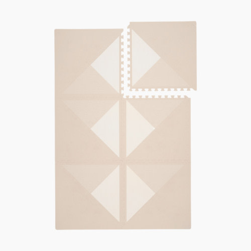 Toddlekind Haven Foam Play Mat | Kyte Collection - Mocha, 8X12