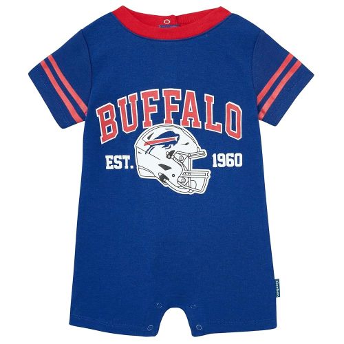 Gerber NFL Unisex Baby Nfl Team Short Sleeve Romper