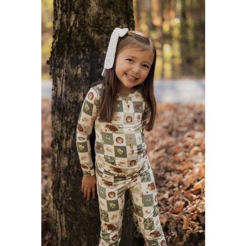 Little Joy Co. Toddler Pajama Set in Animals - Bamboo - Harvest Hedgehogs – EasyTot