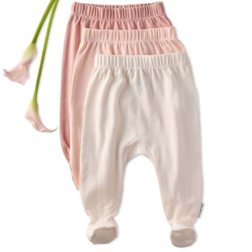 FALLON 3-Pack Footed Pants, Sorbet - butterblu | Maisonette