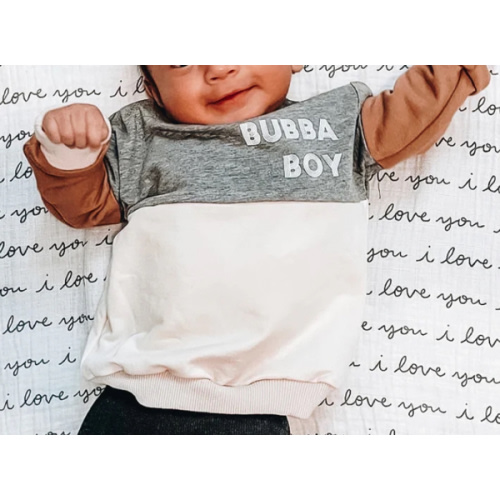 Color Block Terry Sweatshirt | Bubba Boy – Huds + Hanes LLC
