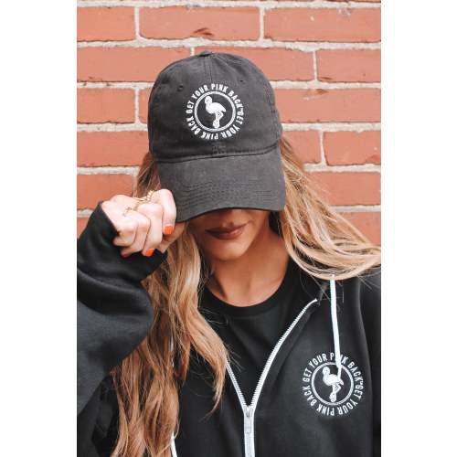 Black & White Collection Get Your Pink Back™ Dad Hat