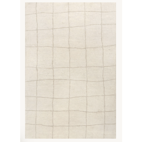 Cove Checked Wool Rug | Ivory – Rugs USA