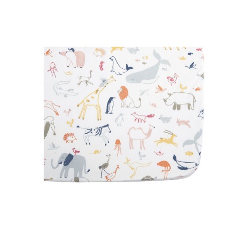 Into the Wild Organic Cotton Crib Sheet