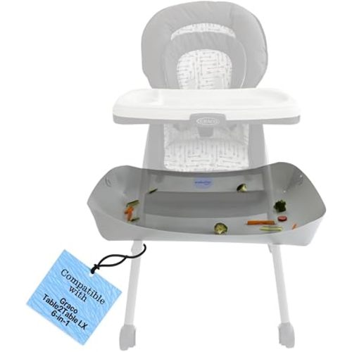 CATCHY - Food Catcher - Compatible with Graco Table2Table LX 6-in-1 High Chair + 11 Other High Chairs - Highchair Sold Separately - Baby & Toddler Food & Mess Catcher - Under High Chair Accessory