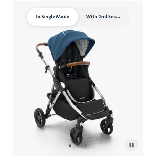 Mockingbird Single-to-Double Stroller 2.0