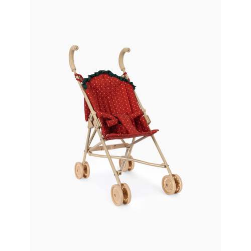 Doll Stroller in Fraise Dot