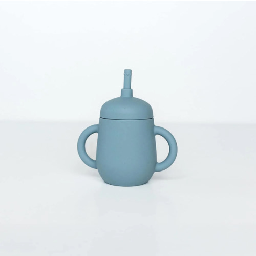 TushBaby Straw Cup - Azure, 1