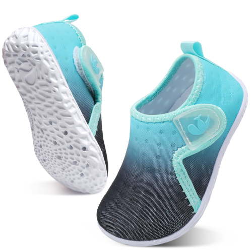 L-RUN Water Shoes Quick Dry Barefoot Aqua Socks Swim Surf Pool Beach Yoga Shoe for Baby Boys and Girls Infant