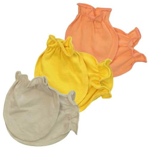 Newborn Baby Unisex Mitten Sets of Three's