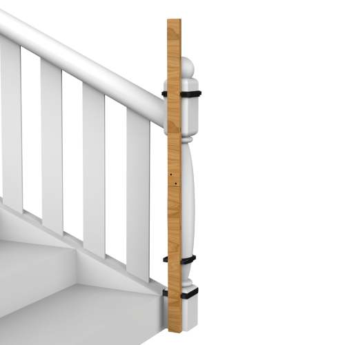 Banister Adapter For Hardware & Pressure Mounted Gates – Perma Child Safety US