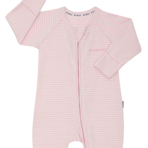 Bonds Newbies Wide Needle Rib Zippy | Baby Baby Coverall | BWCUA