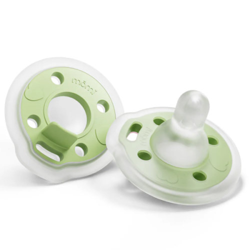 mōmi babypace pacifier 2-set - calm pistachio