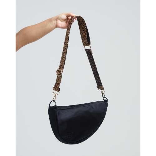 Black Crossbody Compact Diaper Bag | Sling Diaper Bag | citymouse