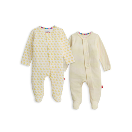 Unisex Cotton Footie Two-Pack Bundle - Baby