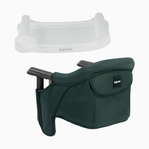 Fast Table Chair with Dining Tray Plus - Dark Green