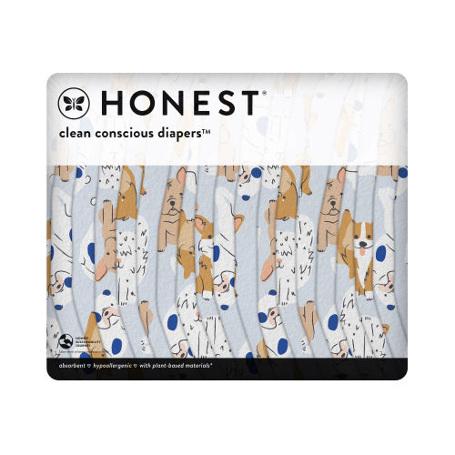 Honest Wetness Indicator Diapers - Plant-Based & Fragrance-Free | Honest