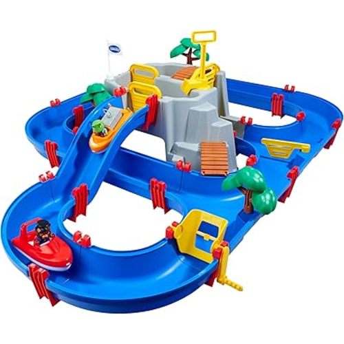 BIG Spielwarenfabrik, brand Aquaplay Aquaplay - Mountain Lake Water Playset, Blue