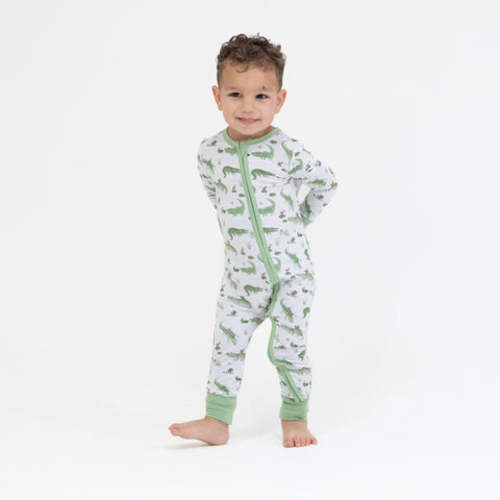 Crayon Alligators - Convertible Romper
