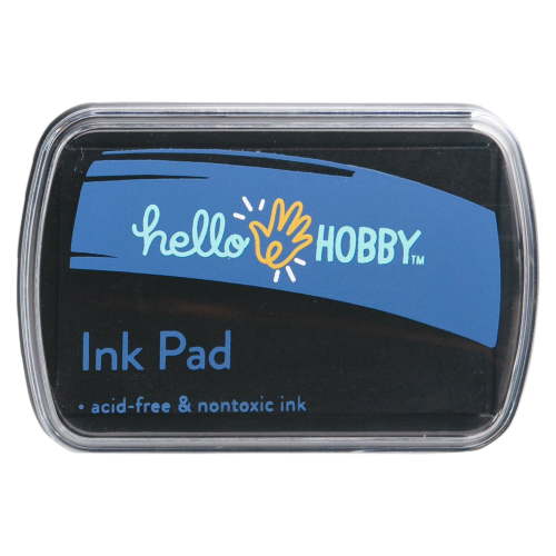 Hello Hobby Ink Pad for Stamping, Black