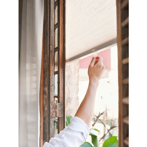 27x64 White Window Blind - HOPPVALS