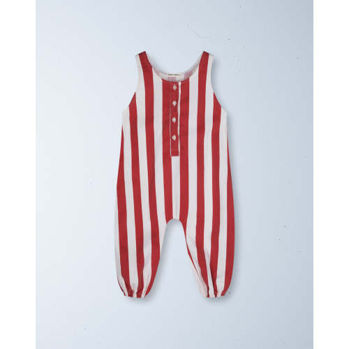 skipper jumpsuit | rosso stripe – ZIGGY ZAZA