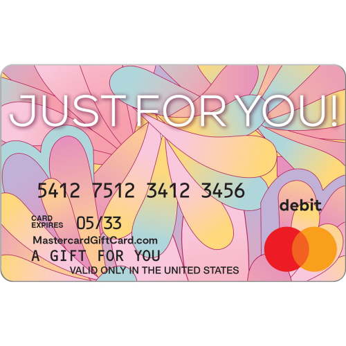 Mastercard® $20-$500 Just For You Pink eGift Card (Plus $6.84 Purchase Fee) [Email Delivery]