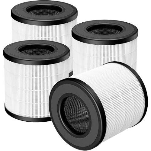 PU-P05/AC201B Replacement Filter for FULMINARE PU-P05 Air Purifier, 4 Pack