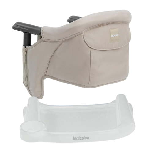 Inglesina, Fast Table Chair, Cream, with Fast Dining Tray Plus