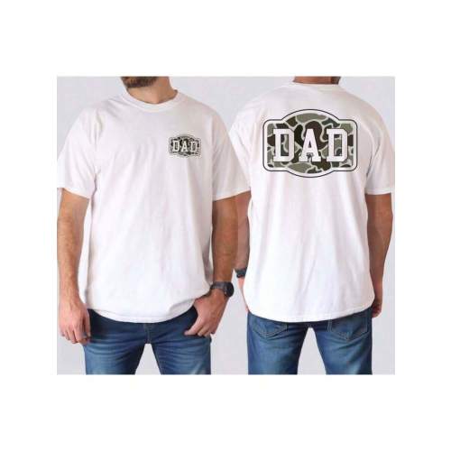 Camouflage Dad Shirt, Retro Dad T-Shirt, Dad Tee, Gift For Dad, Varsity Dad Shirt, Duck Camo Fathers TShirt, Fathers Day Gift | SHEIN USA